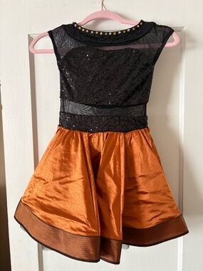 Black & Copper Tap or Jazz Costume
